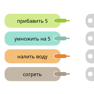 Вычитание и сложение с противоположным